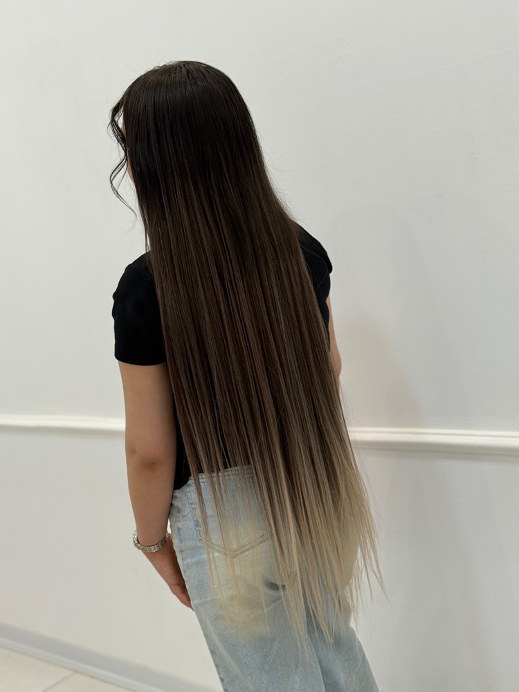 اموزش اکستنشن مو اصفهان کاشانی